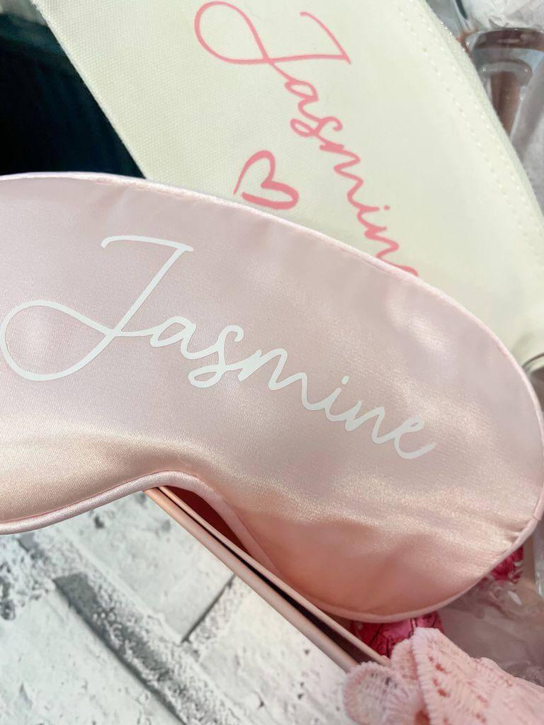 Bridesmaid Eye Mask Gift- Personalised - Thea Elizabeth Studio Ltd