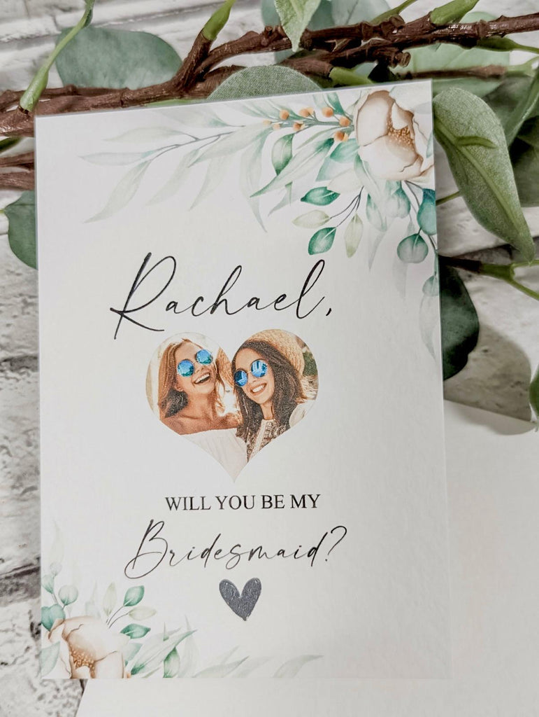 Bridesmaid Proposal Card Gift - Thea Elizabeth Studio Ltd