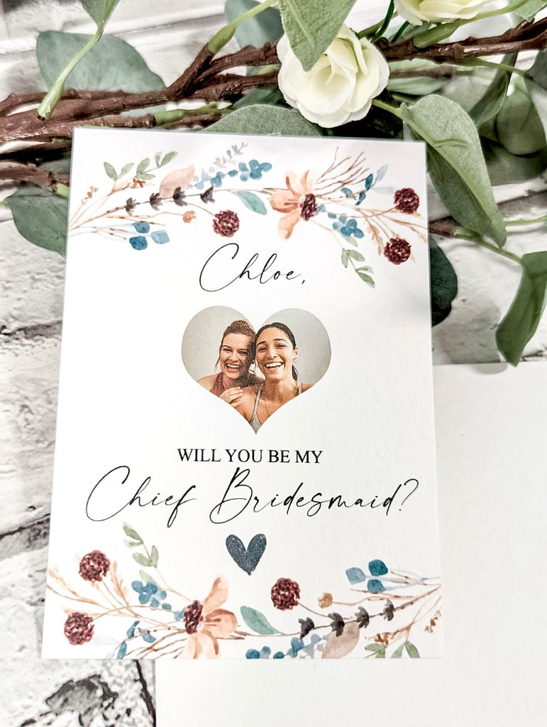 Bridesmaid Proposal Card Gift - Thea Elizabeth Studio Ltd