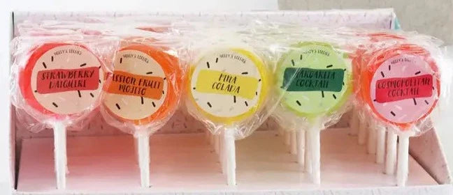 Cocktail Lollipops - 5 Alcoholic Flavours - Thea Elizabeth Studio Ltd