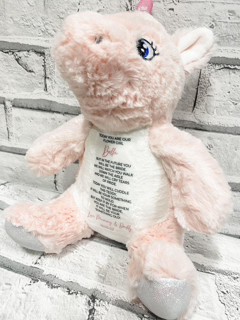 Flower Girl Bunny - Page Boy Bunny - Thea Elizabeth Studio Ltd