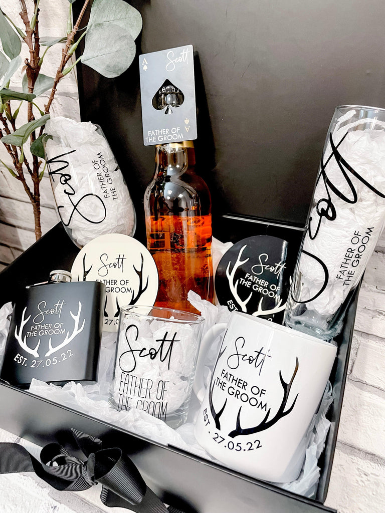 Groomsman Personalised Whisky Glass - Thea Elizabeth Studio Ltd