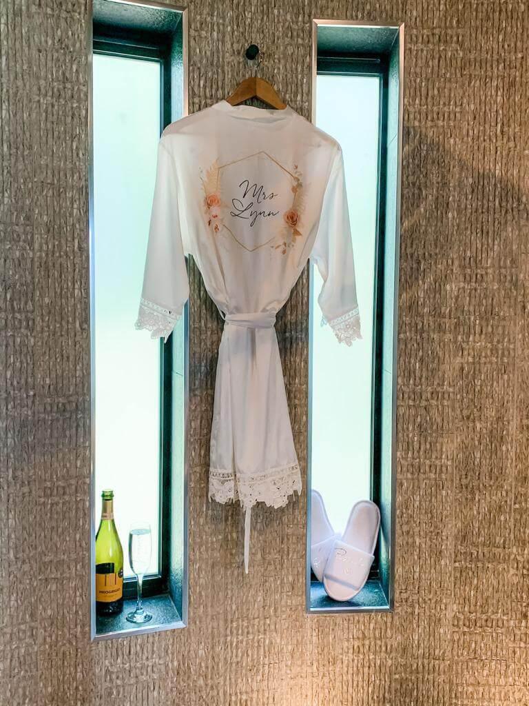 Honeymoon Mrs Robe - Personalised - Thea Elizabeth Studio Ltd