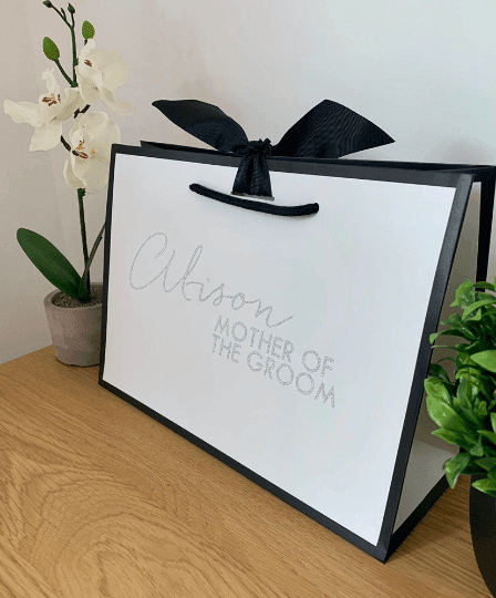 Luxury Black Edge Gift Bags - Thea Elizabeth Studio Ltd