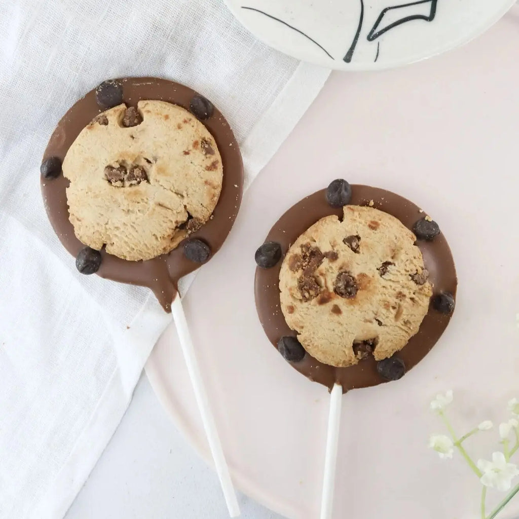 Milk Chocolate Cookie Lollipop - Thea Elizabeth Studio Ltd