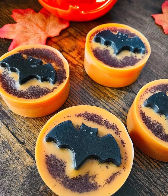 Vampire Blood Orange Bat Wax Halloween Melt Slab - Thea Elizabeth Studio Ltd