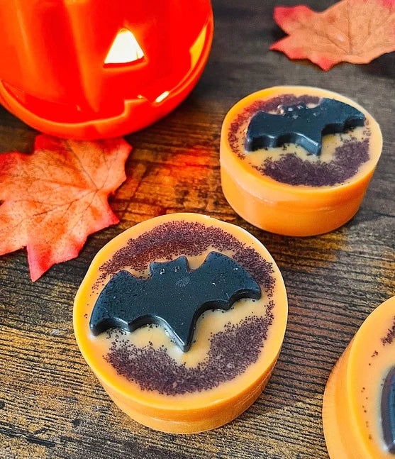 Vampire Blood Orange Bat Wax Halloween Melt Slab - Thea Elizabeth Studio Ltd