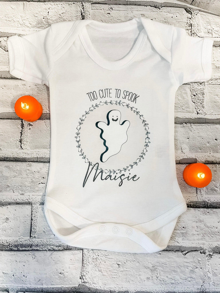 Halloween Personalised Baby Vest T-Shirt Bodysuit Babygrow - Thea Elizabeth Studio Ltd